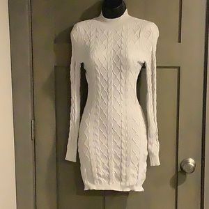 Halara Open Back Sweater Dress
